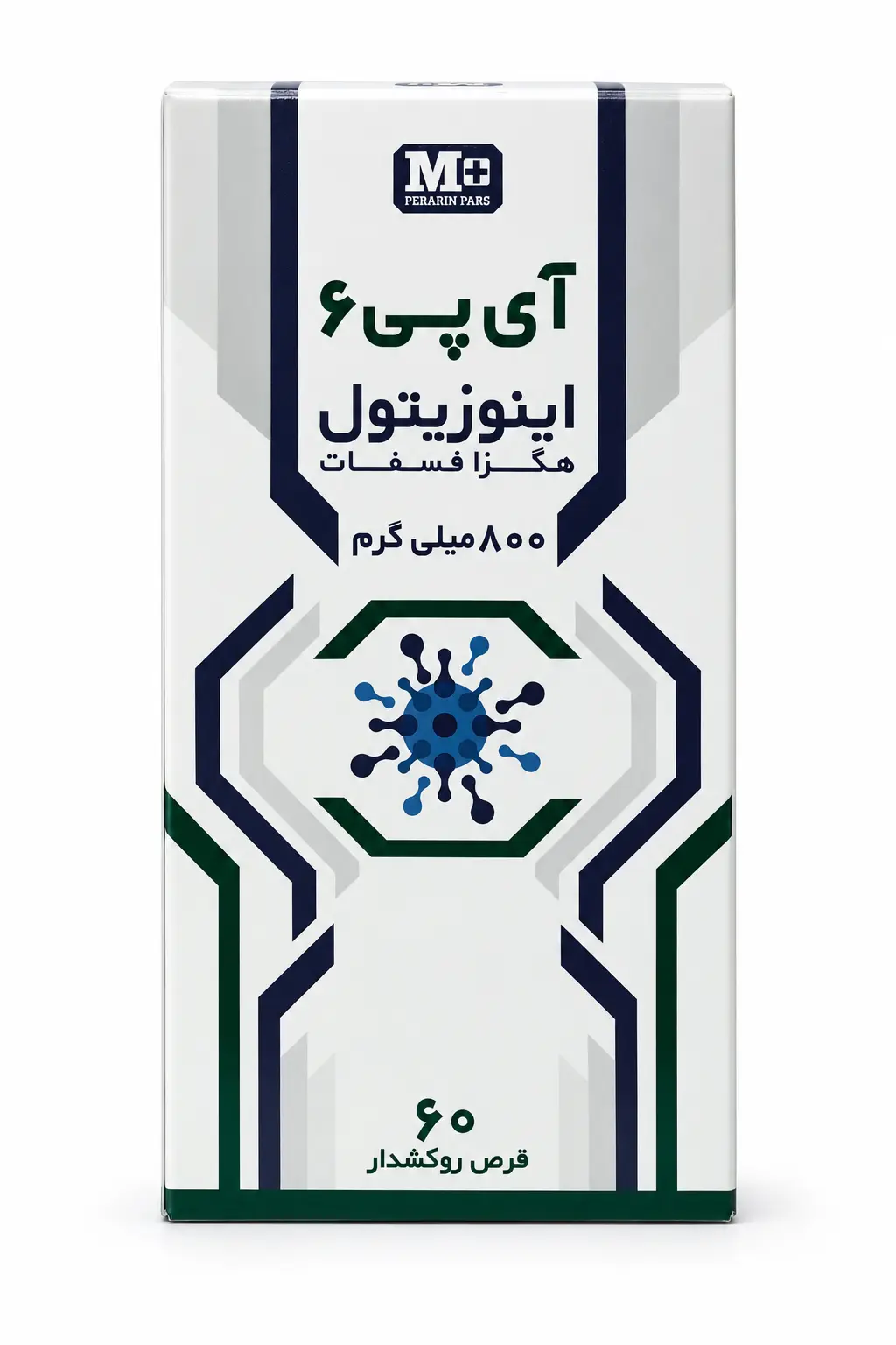 I-P-6-INOSITOL-800-TABLETS-60-1_result IP6 اینوزیتول هگزا فسفات هربالیو گرین قرص 60 عددی - Image 1