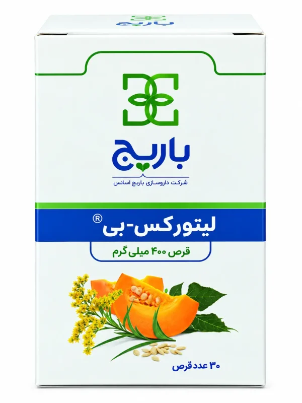 لیتورکس بی باریج اسانس قرص 400 میلی‌گرم 30 عددی