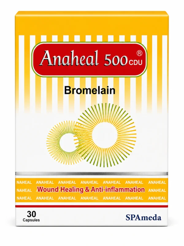 آناهیل 500 بروملین سلامت پرمون امین کپسول 30 عددی - Image 2