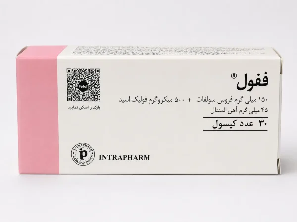 ففول اسپانسول اینترافارم کپسول 30 عددی