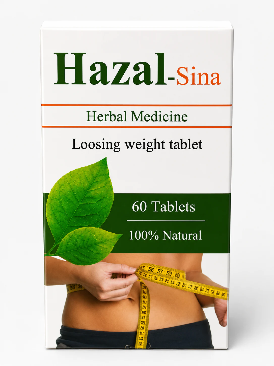 hazal-1 هزال سینا فرآور قرص گیاهی 60 عددی - Image 1