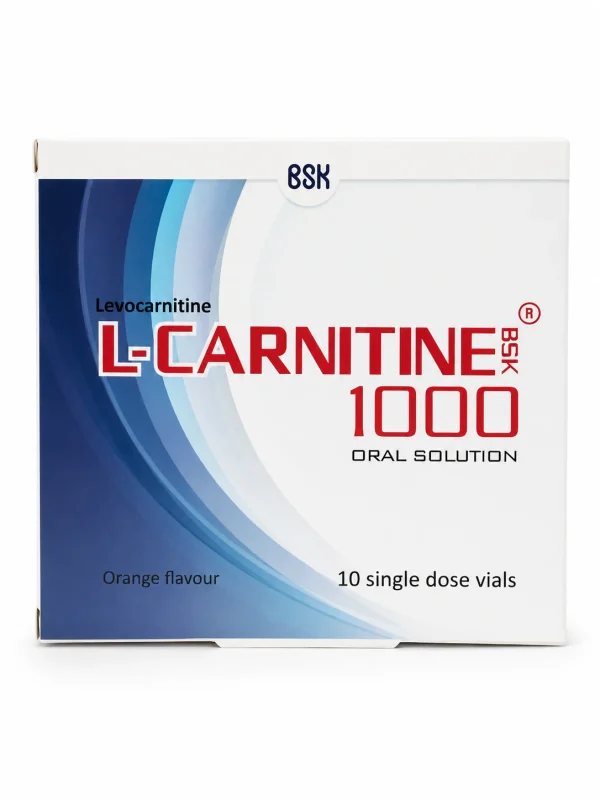 ال کارنیتین 1000 بی‌اس‌کی ویال خوراکی 10 عددی - Image 2