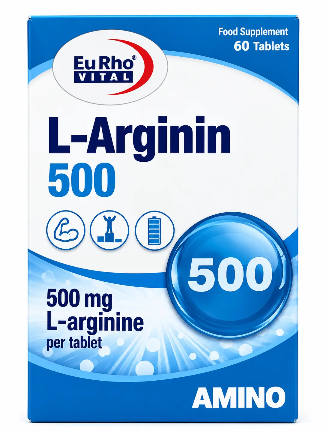 l-argenin-eurhovital-500-1_result ال-آرژینین 500 میلیگرم یوروویتال قرص 60 عددی - Image 1
